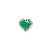 Aldebaran Crown Heart Emerald Ring