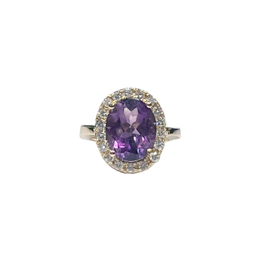 Centauro Star Amethyst Pinky Ring