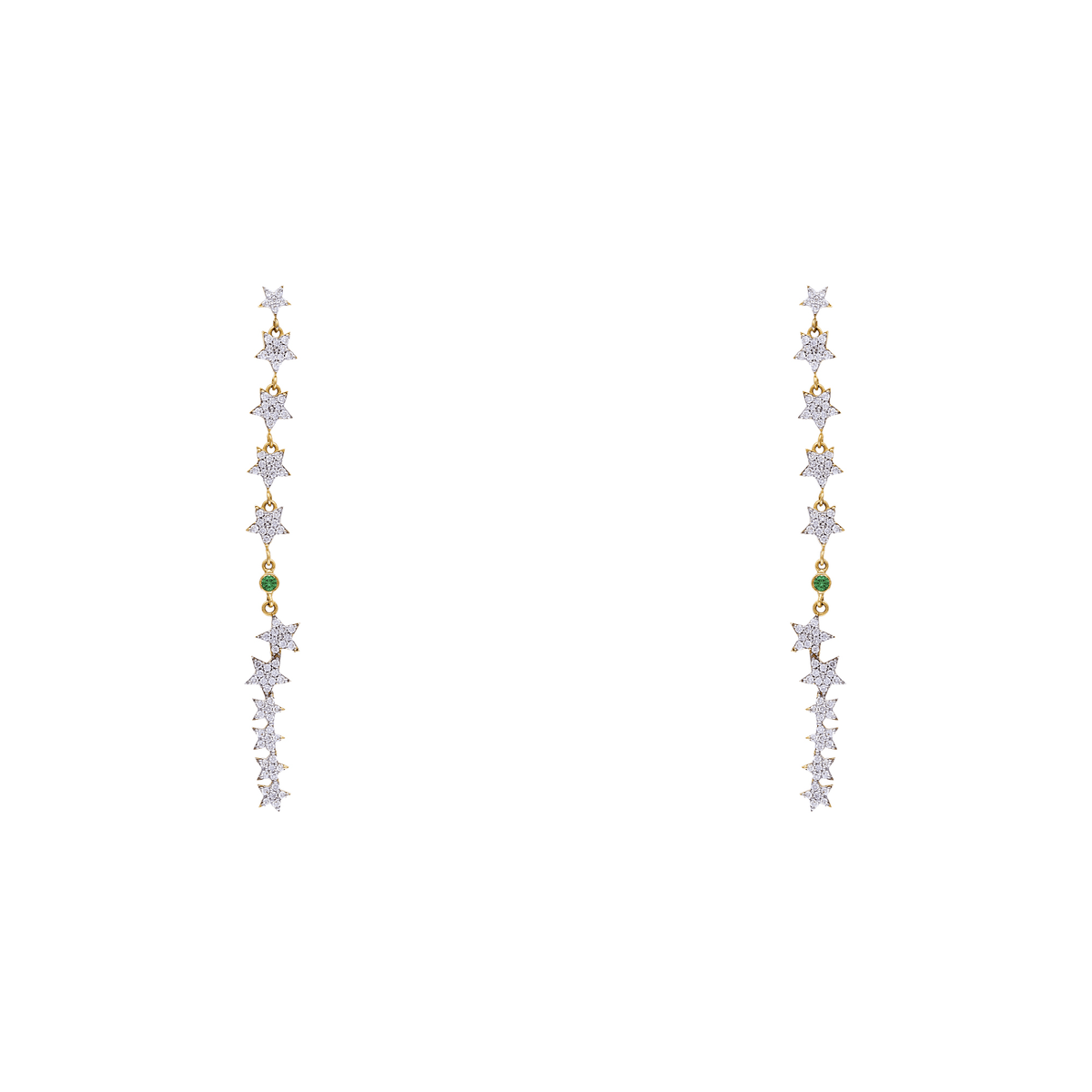 Star Waterfall Earrings