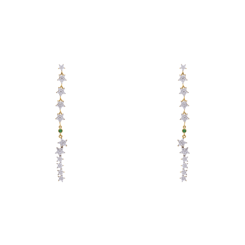 Star Waterfall Earrings