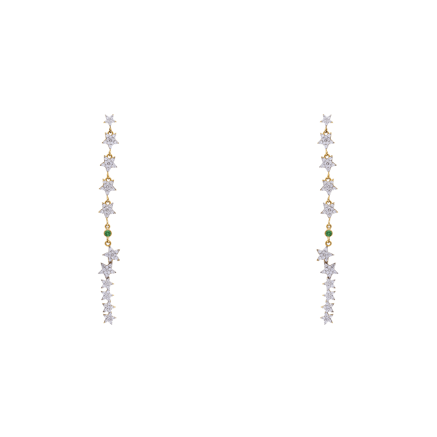 Star Waterfall Earrings