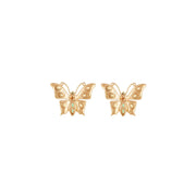 Butterfly Iris Earrings