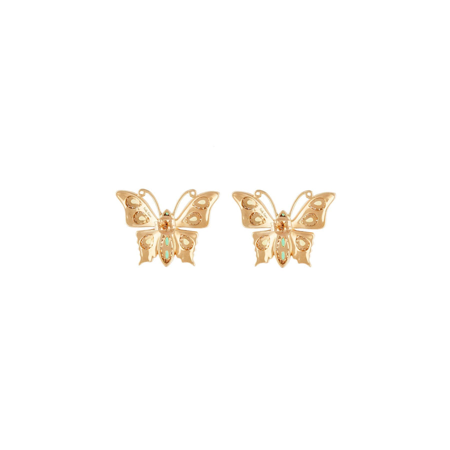 Butterfly Iris Earrings